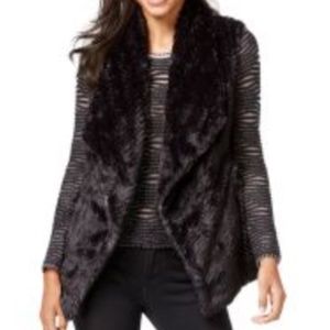 Wildflower Faux Fur Vest